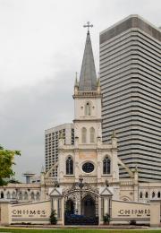 Church and High Rise